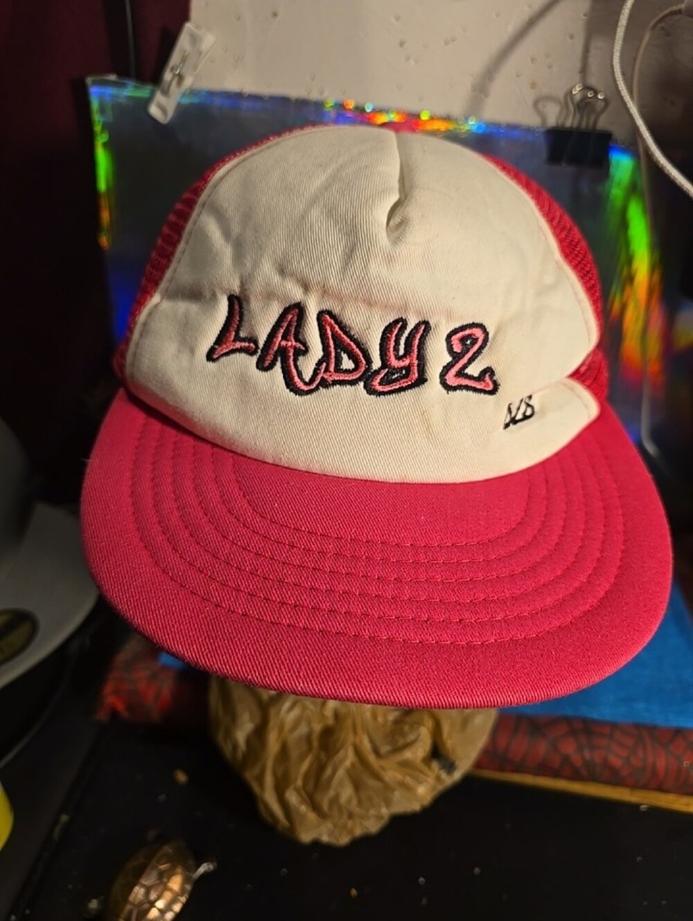 051026 Pink  magic headwear  100% cotton  adjustible Hat  Box 22V